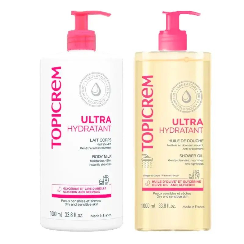 Topicrem Complete Body Pack 1L+1L