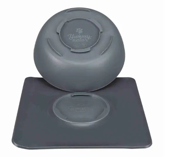 Trixie Anti-Slip Feeder Grey, 1400Ml