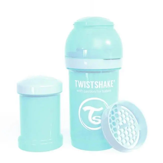 Twistshake Anti-Colic Bottle Pastel Blue, 180ml