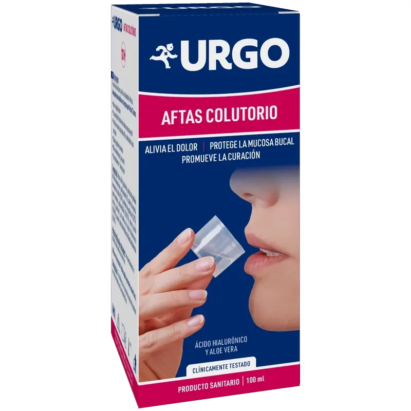 Urgo Aftas Mouthwash, 100 Ml