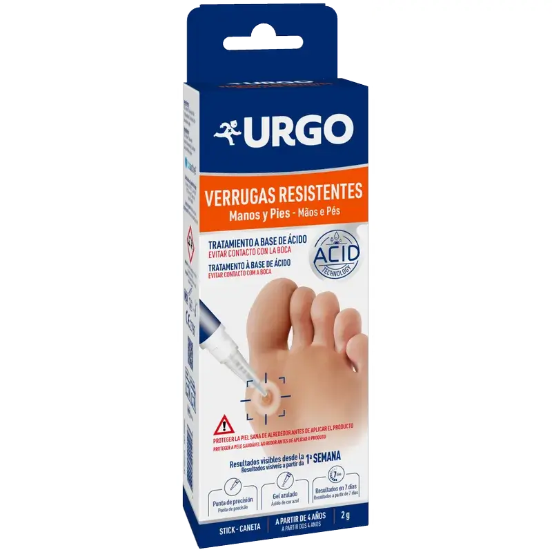 Urgo - Resistant Warts - Stick 2 ml, 28 applications