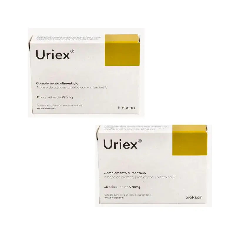 Uriex Pack 2 x 15 capsules