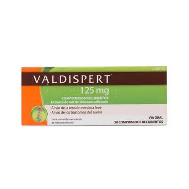 Valdispert 125 mg 50 tablets