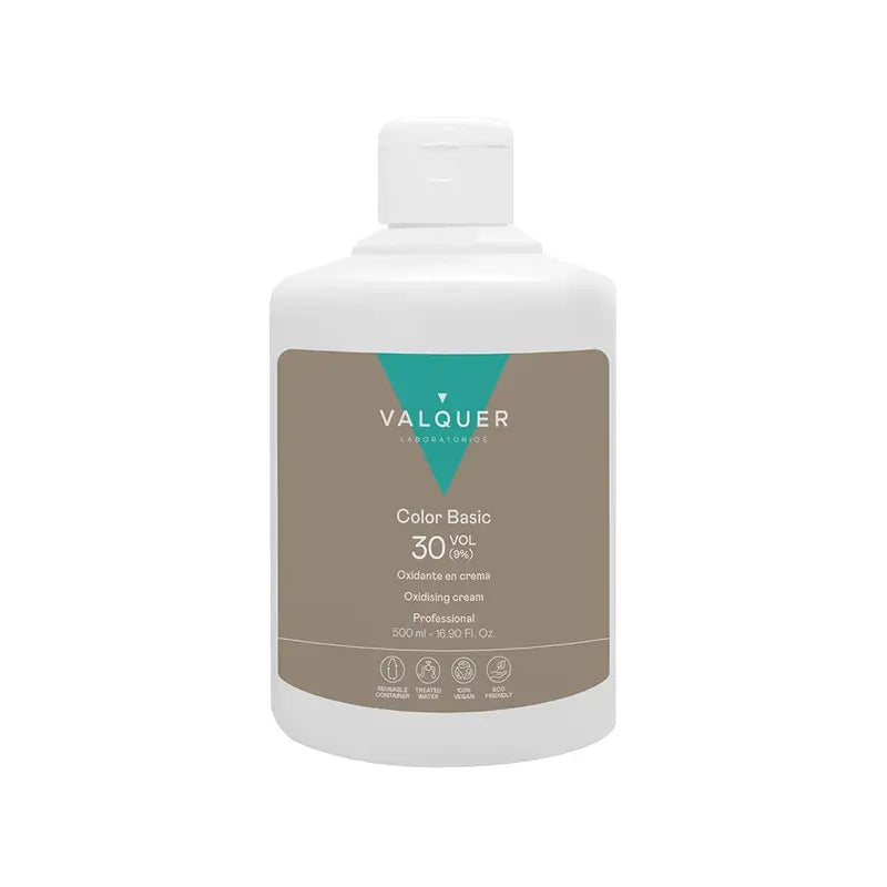 Valquer Agua Oxigenada 30 Vol (9%) - Professional Hair Oxidant , 500 ml
