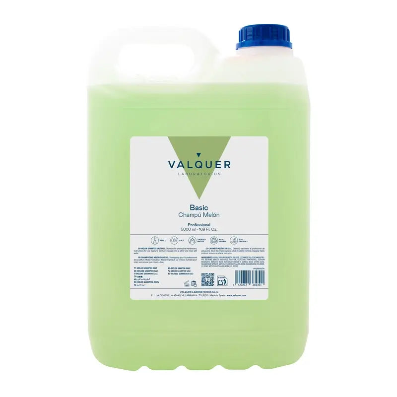 Valquer Unsalted Melon Shampoo , 5 L