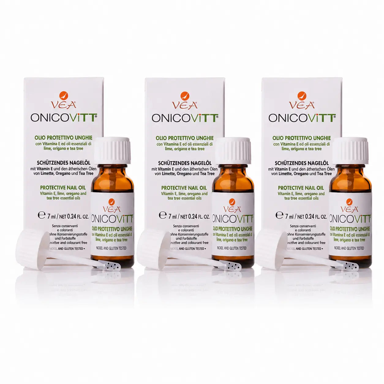 See Onicovitt Protective Oil for Nails, 7 ml, pack of 3