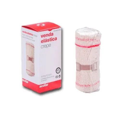 Acofar Crepe Elastic Bandage 4 M x 10 cm