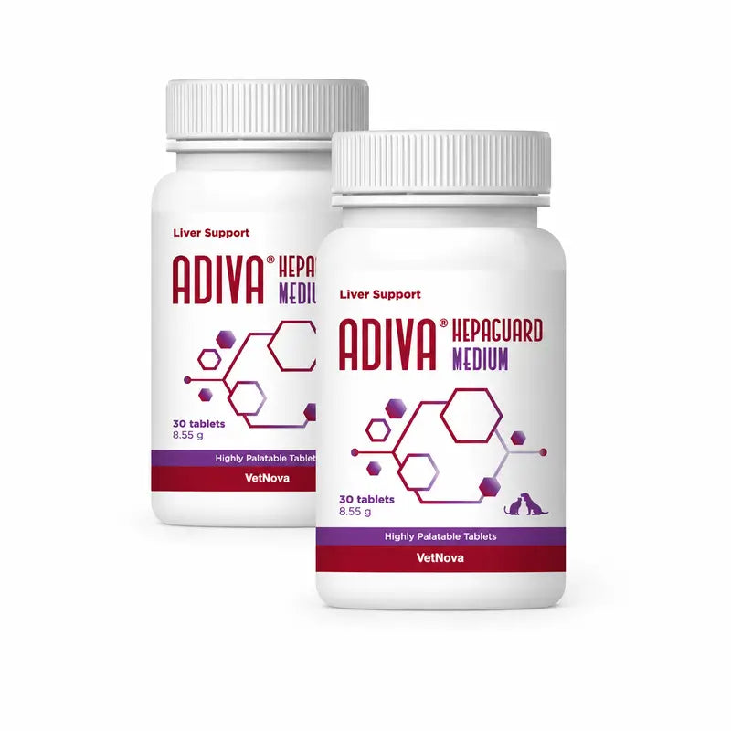 Vetnova Adiva Hepaguard Medium Pack 2 x 30 tablets