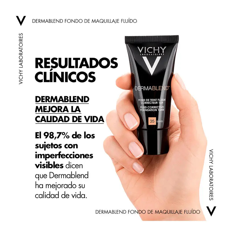 Vichy Dermablend Concealer Fluid No. 35 Sand 30 ml