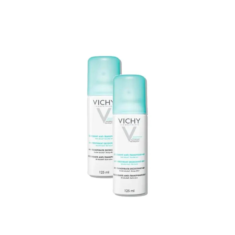 Vichy 48-Hour Anti-Perspirant Deodorant Spray 125 ml, pack of 2