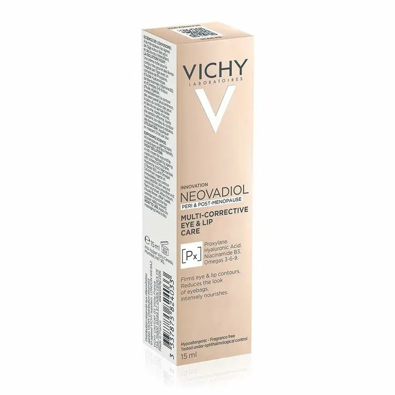 Vichy Neovadiol Peri & Post Menopause Eyes & Lips, 15 ml