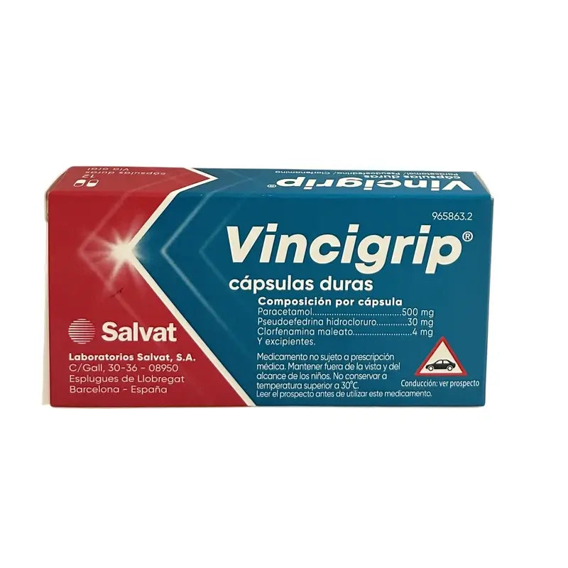 Vincigrip 12 Hard Capsules