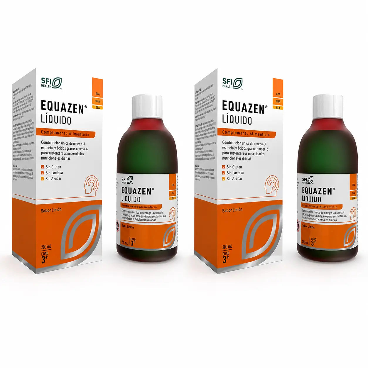 Vitae Health Innovation, S.L. Equazen Liquid, 200Ml , pack 2