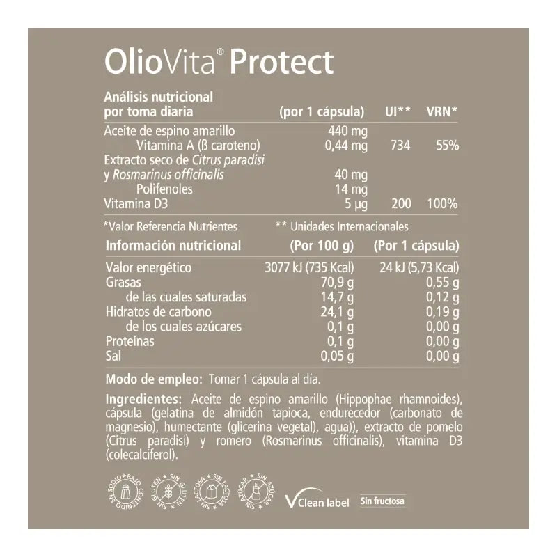 VITAE Oliovita Protect, 30 capsules