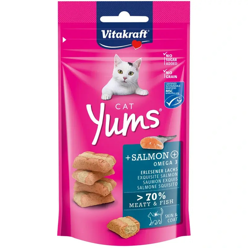Vitakraft Cat Yums Salmon 9 x 40 grams