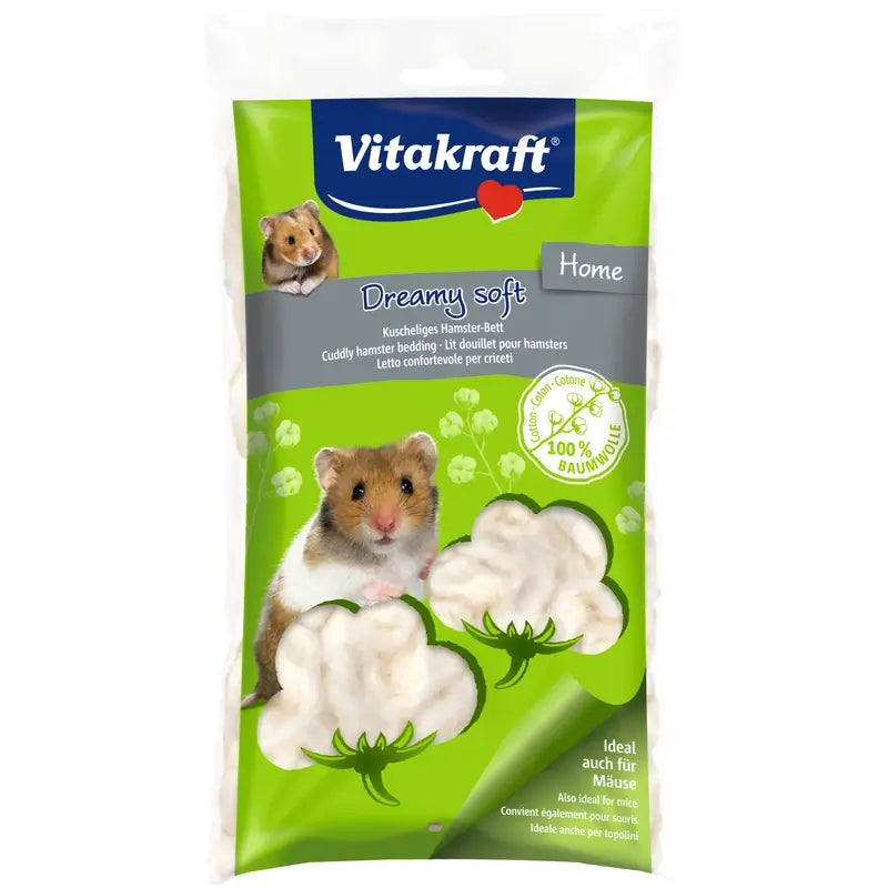 Vitakraft Dreamy Soft Hamster Bed, 20 grams