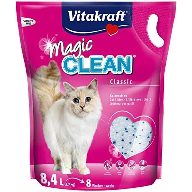 Vitakraft Magic Clean 8, 4 litres, 3.7 kilos, 3