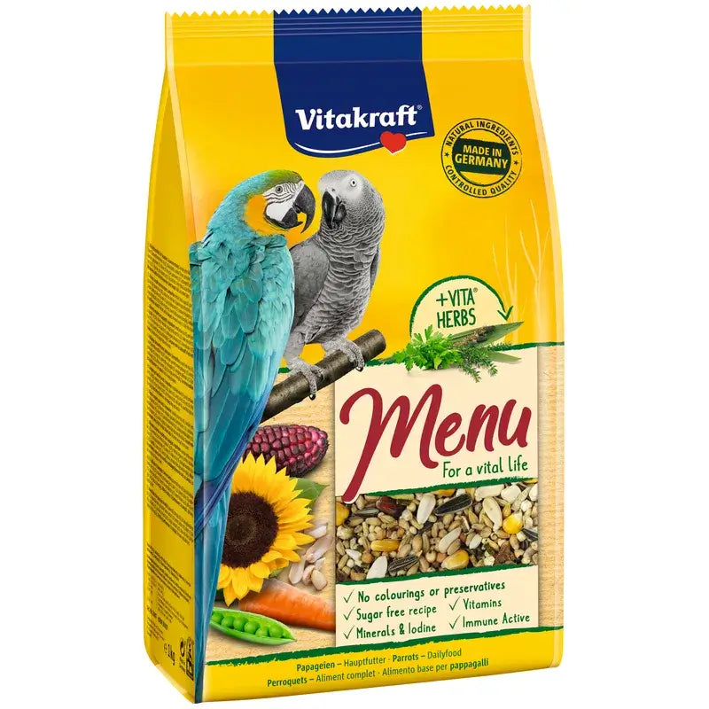 Vitakraft Premium Parrot Food 1 kilo 21047