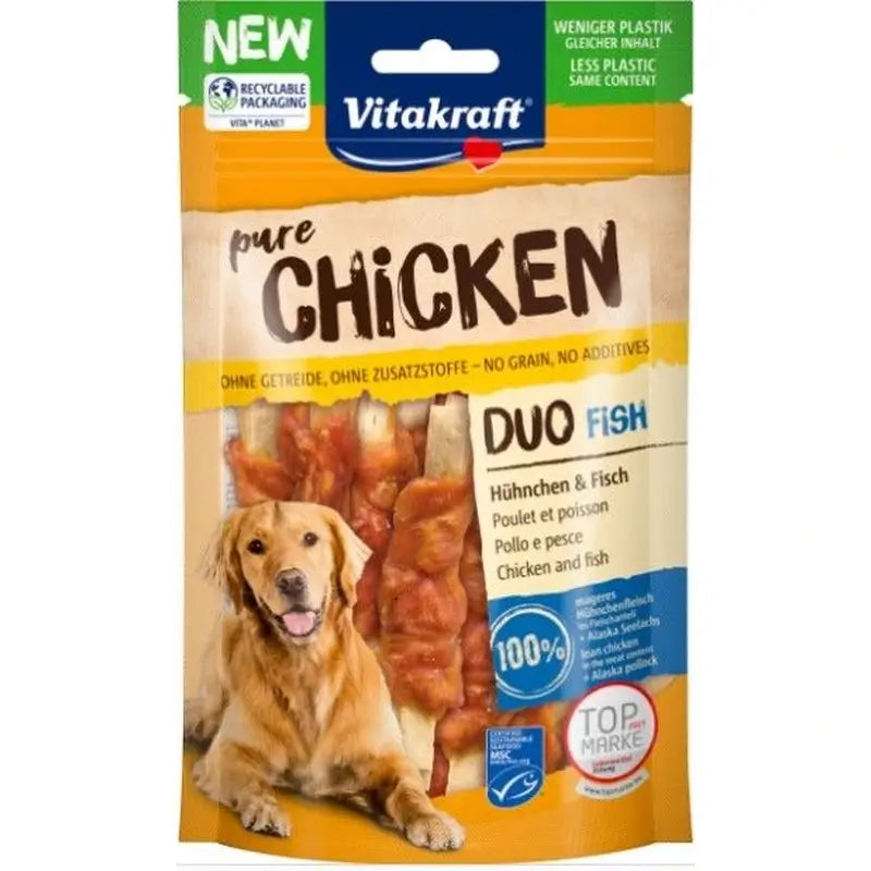 Vitakraft Snack Duo Chicken and Fish 8x80 grams