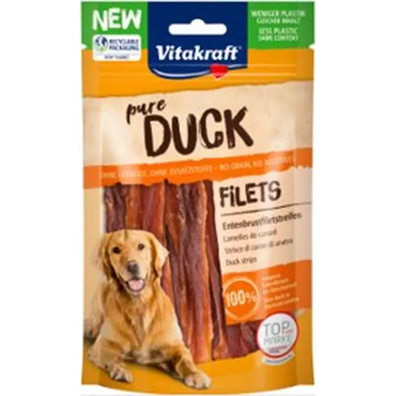 Vitakraft Duck Snack Strips 8 x 80 grams