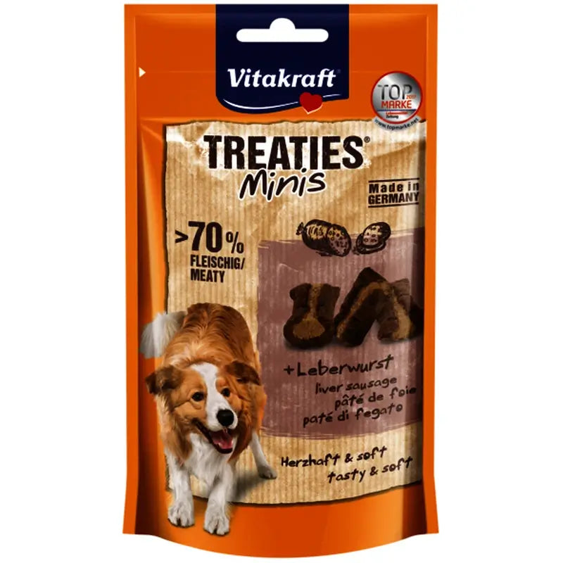 Vitakraft Treaties Minis Salmon and Omega-3 8 x 48 grams