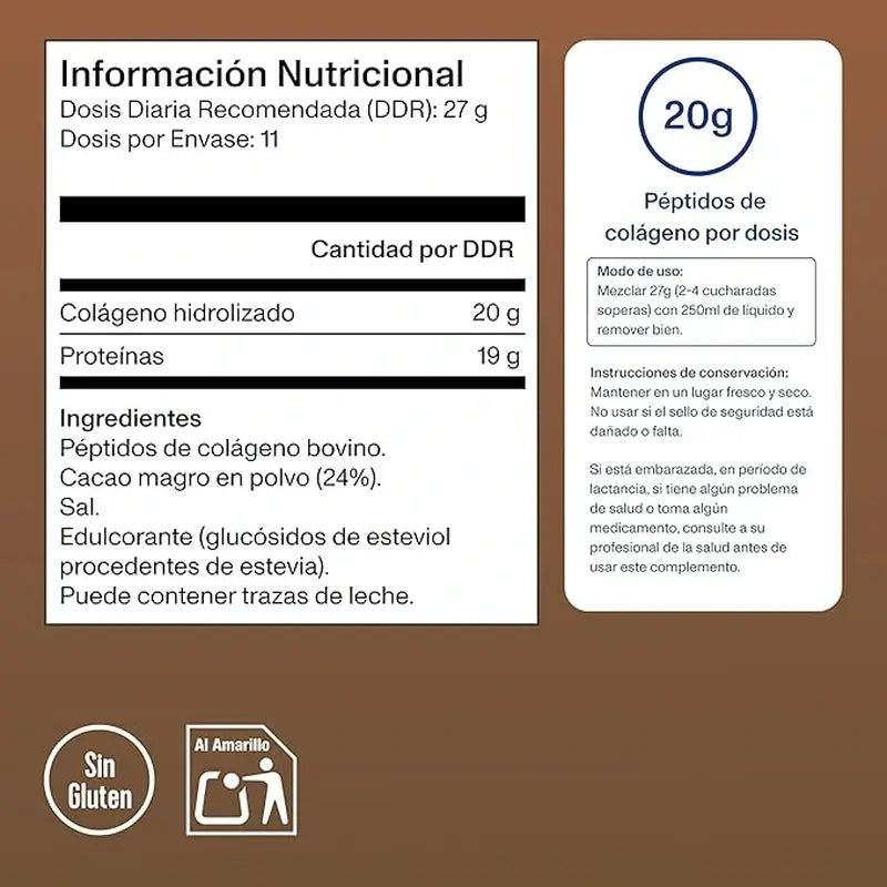 Vital Proteins Triple Collagen Peptides Chocolate Flavour, 3 x 297 g