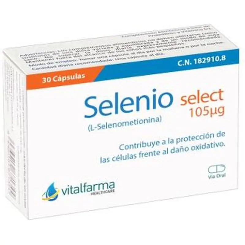 Vitalfarma Selenium Selec 30Cap.