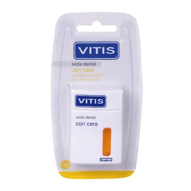 VITIS Dental Floss with Wax, 50 m