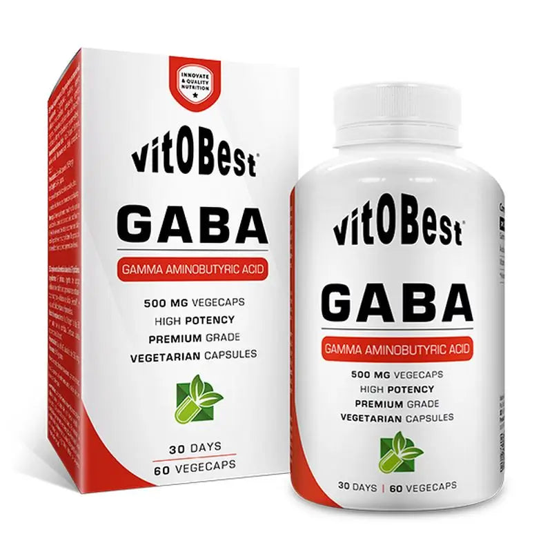 Vit.O.Best Gaba 500 Mg, 60 Capsules