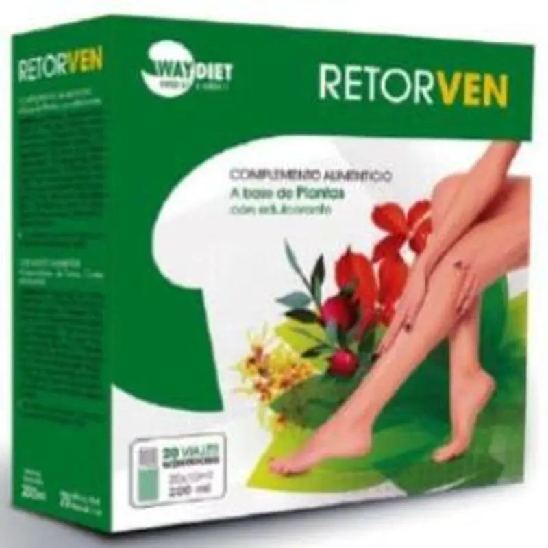 Waydiet Natural Products Retorven 20Vials
