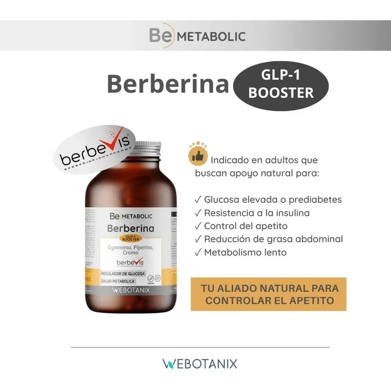 Webotanix Berberine Bemetabolic, 60 capsules