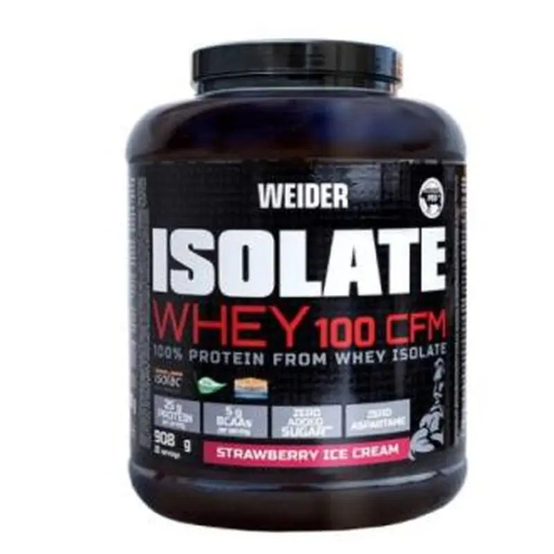Weider Isolate Whey 100 Cfm Strawberry 908Gr.