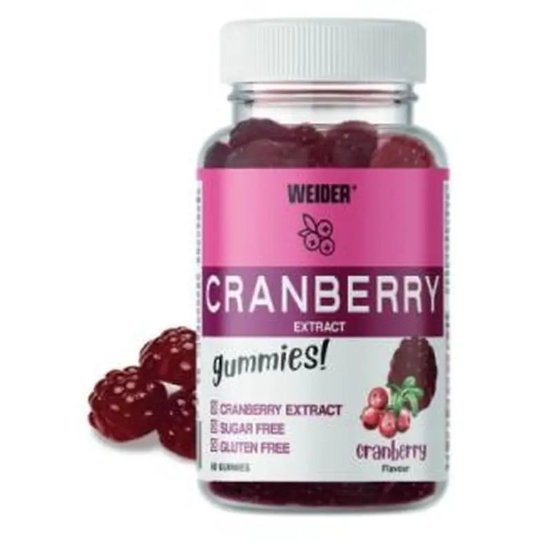 Weider Weider Cranberry Extract Cranberry 60Gummies.
