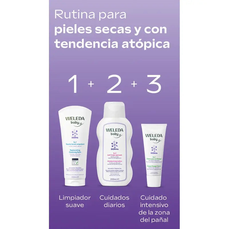 Weleda Baby Derma Bath Balm, 200 ml