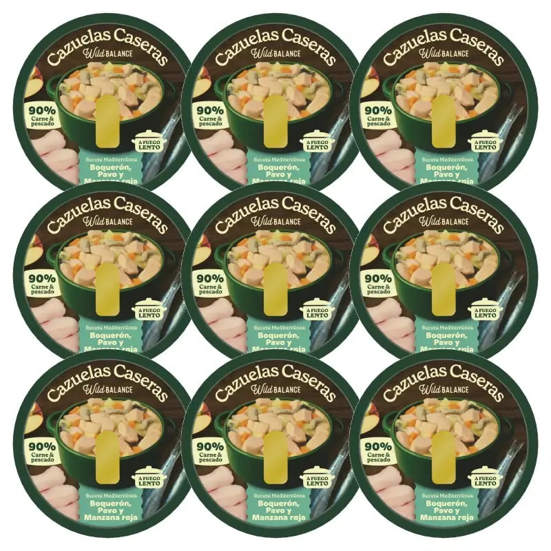 Wild Balance Homestyle Stew with Anchovies, Turkey and Apple 9 x 280g