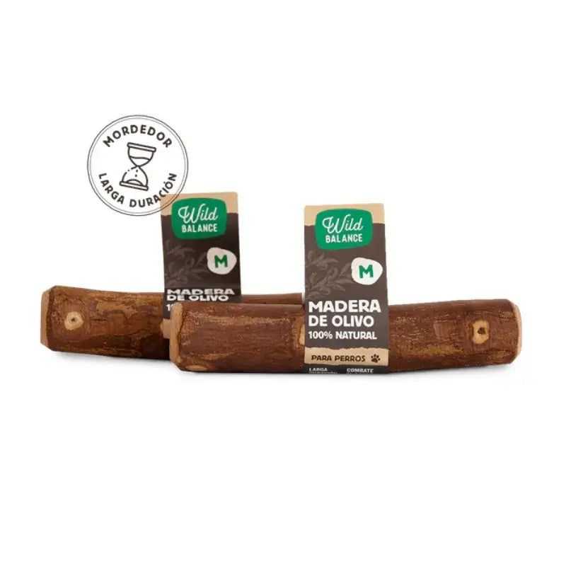 Wild Balance Olive Wood M Natural Dog Teether
