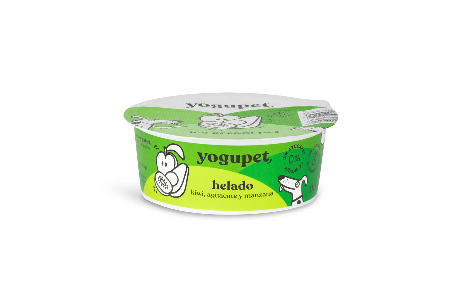 Yogupet Ice Cream Dog/Cat Green Fruits 4X110Gr