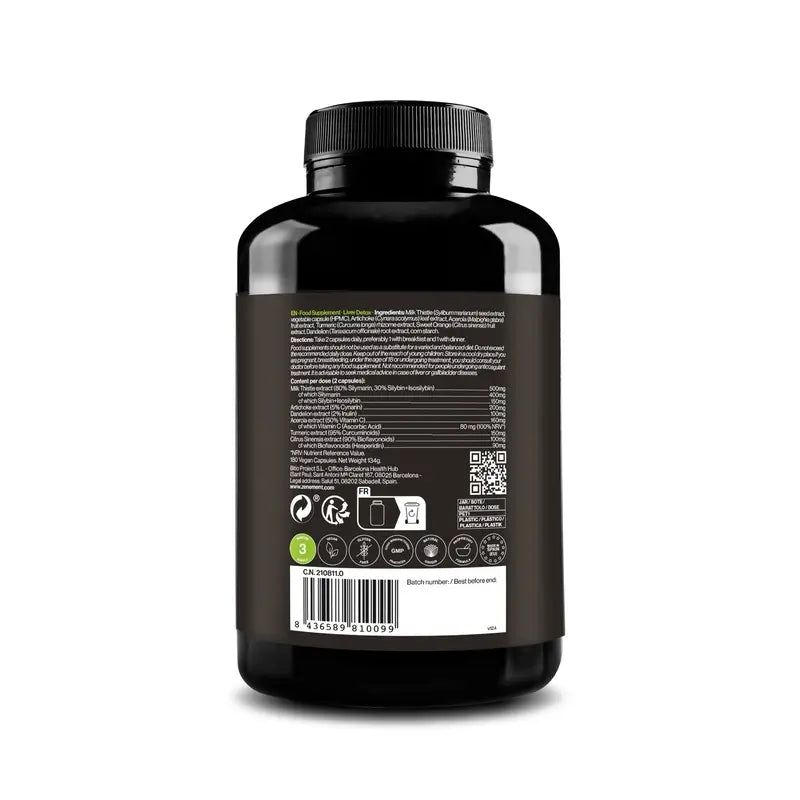 Zenement Detox Liver, 180 vegan capsules