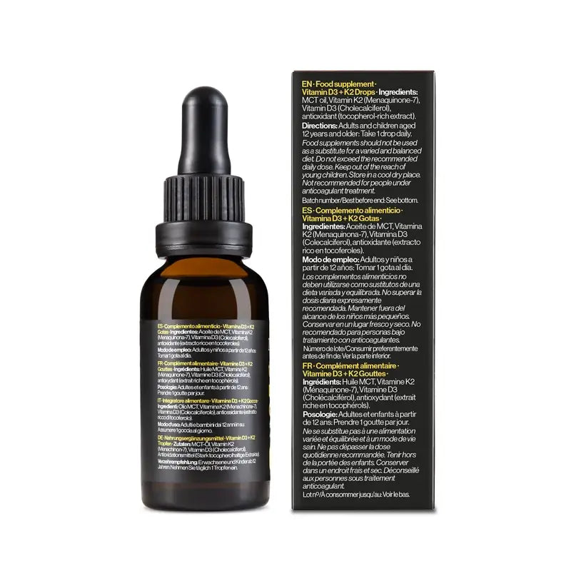 Zenement Vitamin D3 + K2 Drops, 50 ml