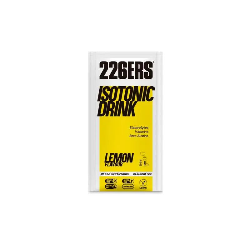 226Ers Isotonic Drink - Lemon Isotonic Drink Single Dose, 20 grams