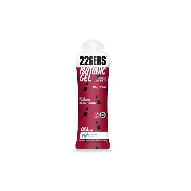 226Ers Isotonic Gel Isotonic Cola Gel - Caffeine, 68 g