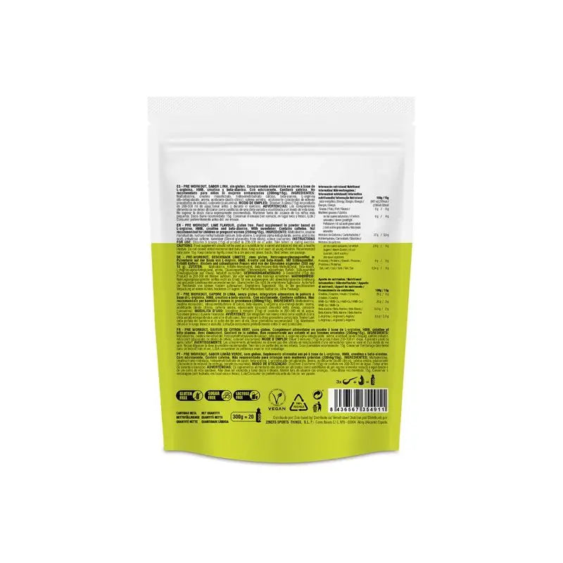 226Ers Pre Workout Sports Supplement Lime, 300 grams