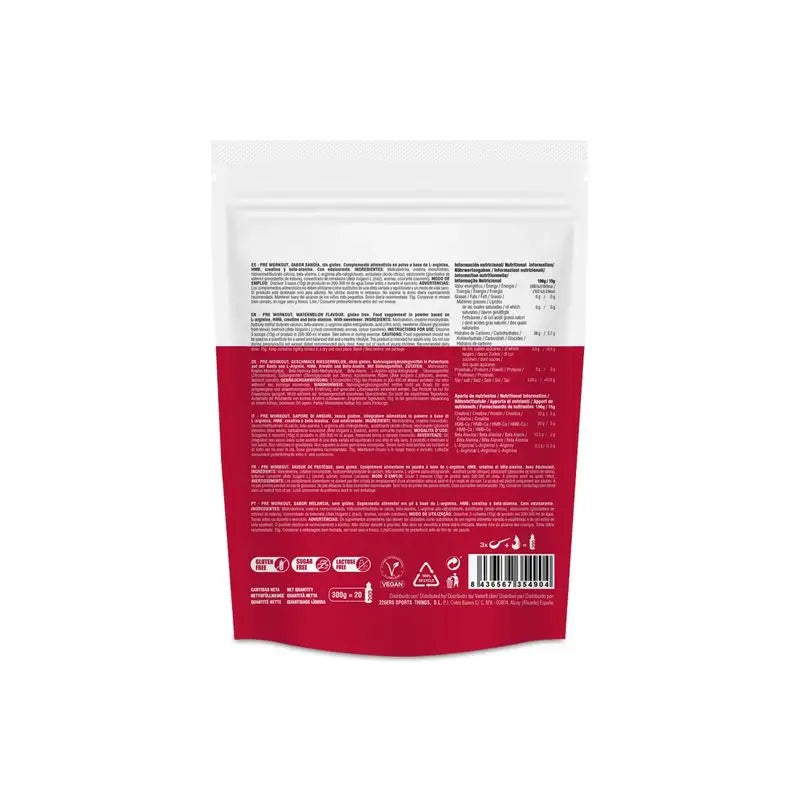 226Ers Pre Workout Sports Supplement Watermelon, 300g