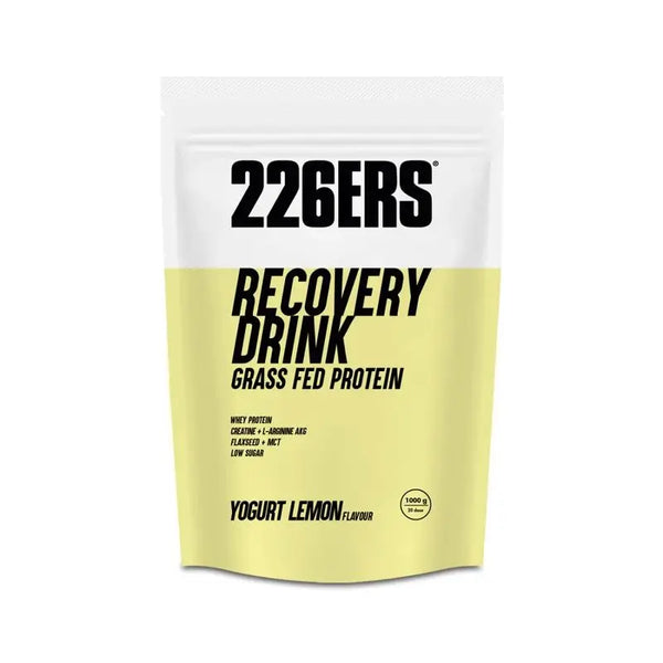 226Ers Recovery Drink Grass Fed Muscle Recuperator Yoghurt Lemon, 1000g