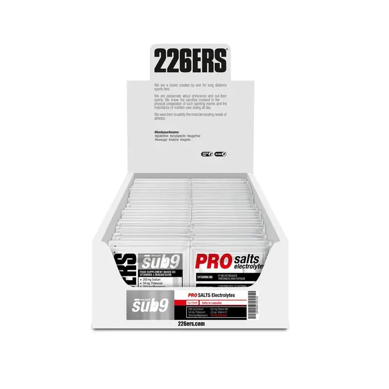 226Ers Sub9 Pro Salts Electrolytes Duplos Salts & Electrolytes Caffeine, 40x2 units