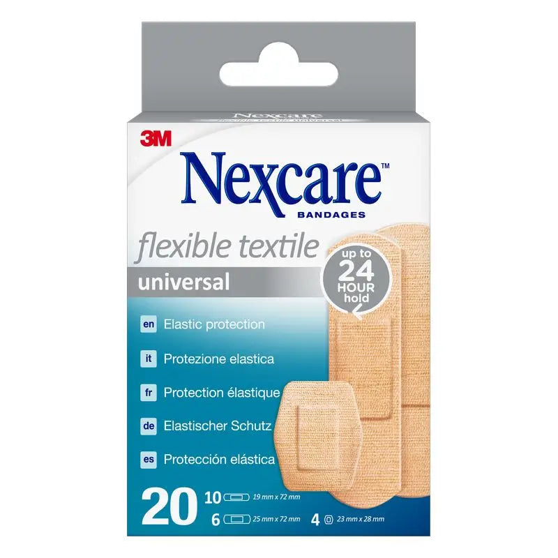 Nexcare Textile 20 Assorted Strips