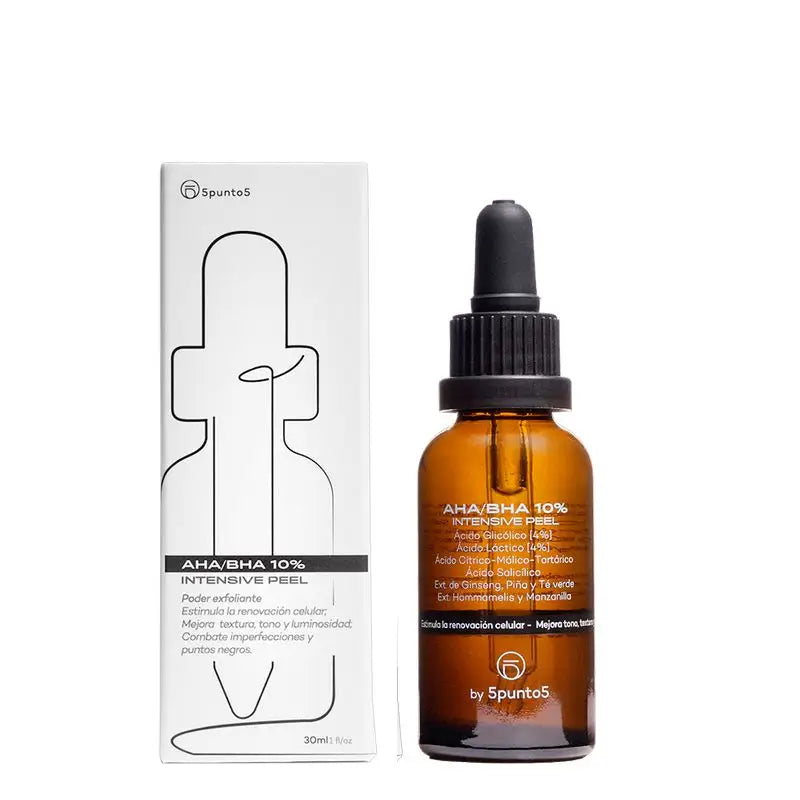 5Punto5 Exfoliating Serum Aha/Bha 10% Intensive Peel, 30 Ml