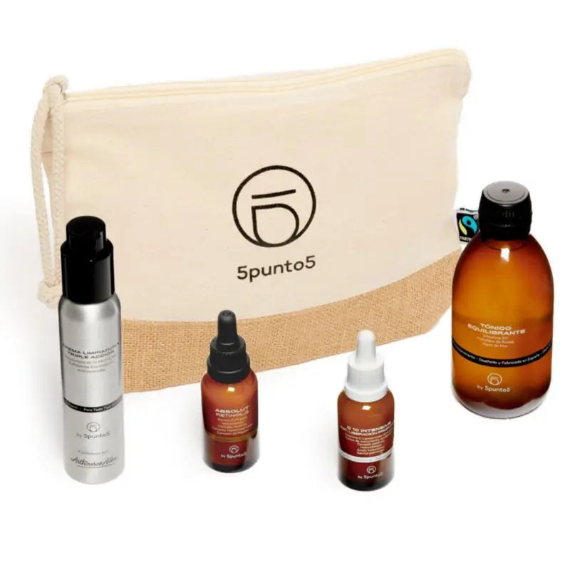 5Punto5 Antiaging Set ( Cleansing Cream + Balancing Toner + C-10 Intensive + Absolut Retinol.3 )
