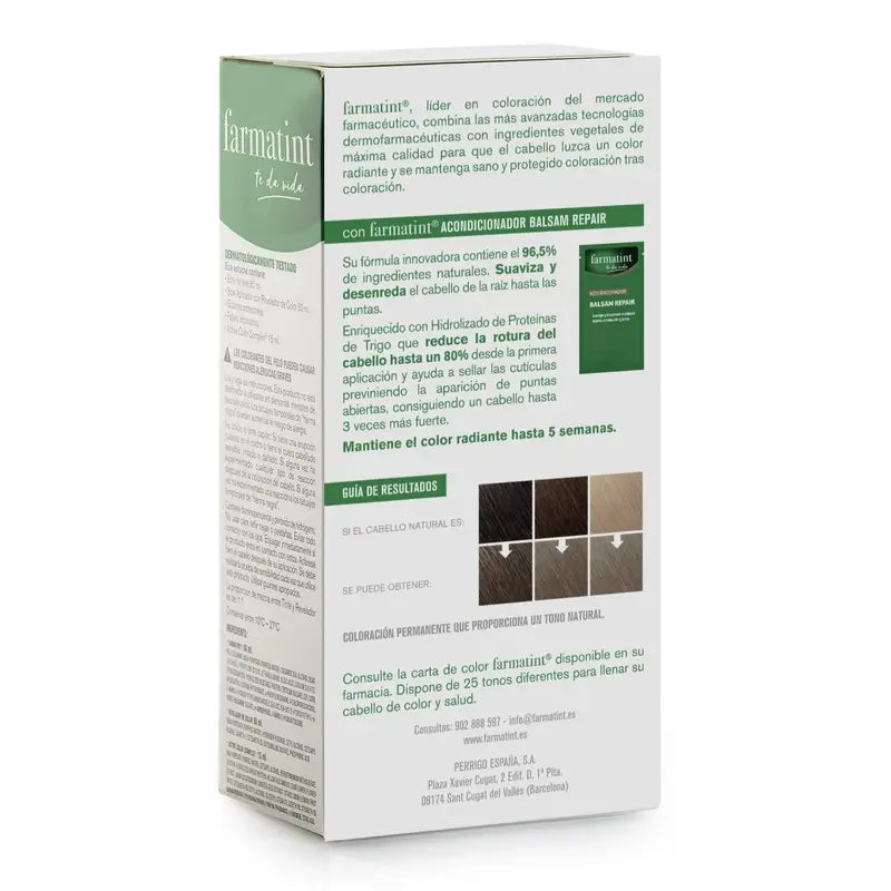Farmatint 5R Light Auburn Copper Permanent Colouring Gel