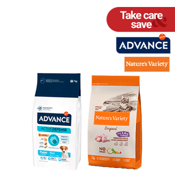 REBAJAS - VUELTA AL COLE - AFFINITY - ADVANCE Y NATURE'S VARIETY 15% (31 AGOSTO 2026)